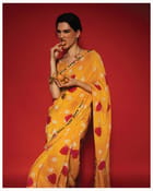 Manjal Blouse Top view 2