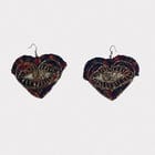 Night Heart Earrings view 3