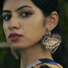 Night Heart Earrings view 4