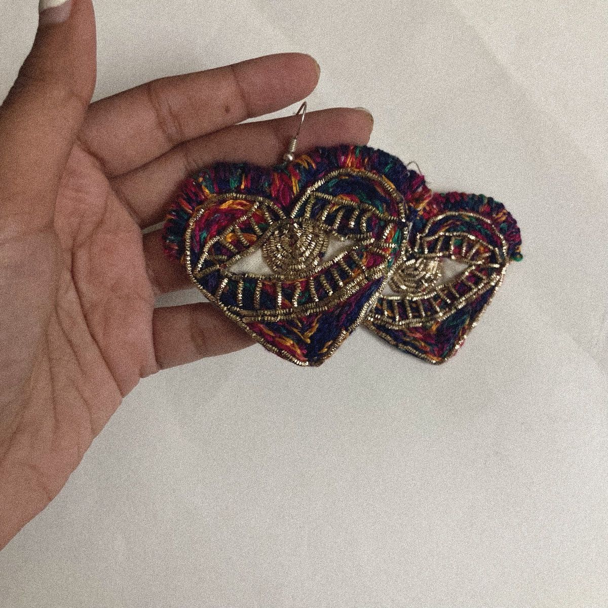 Night Heart Earrings - image 6