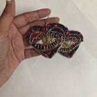 Night Heart Earrings view 6