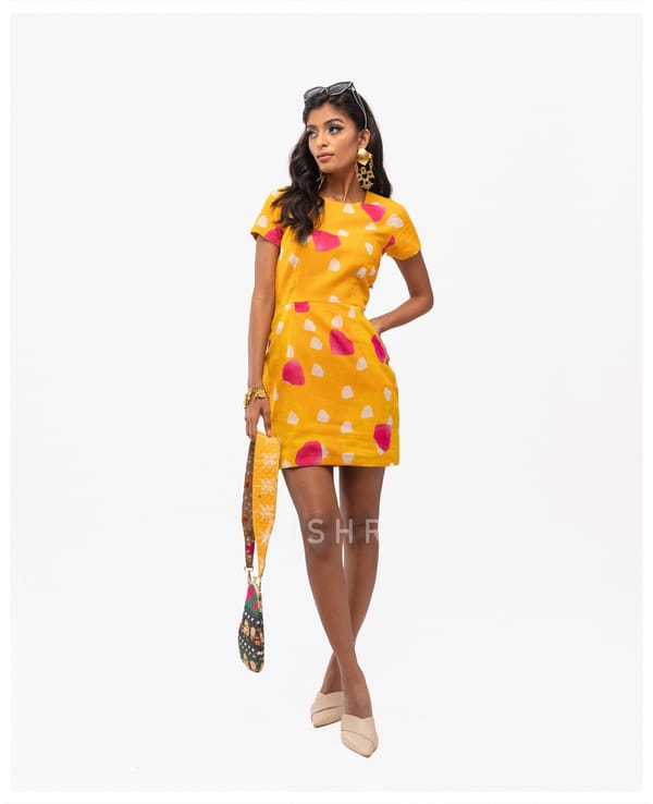 AISHR The Store — Turmeric Good Luck Dress