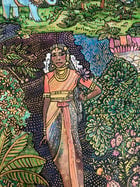 Leela Original Artwork view 7