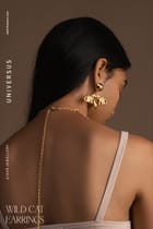 Wild Cat Earrings view 2