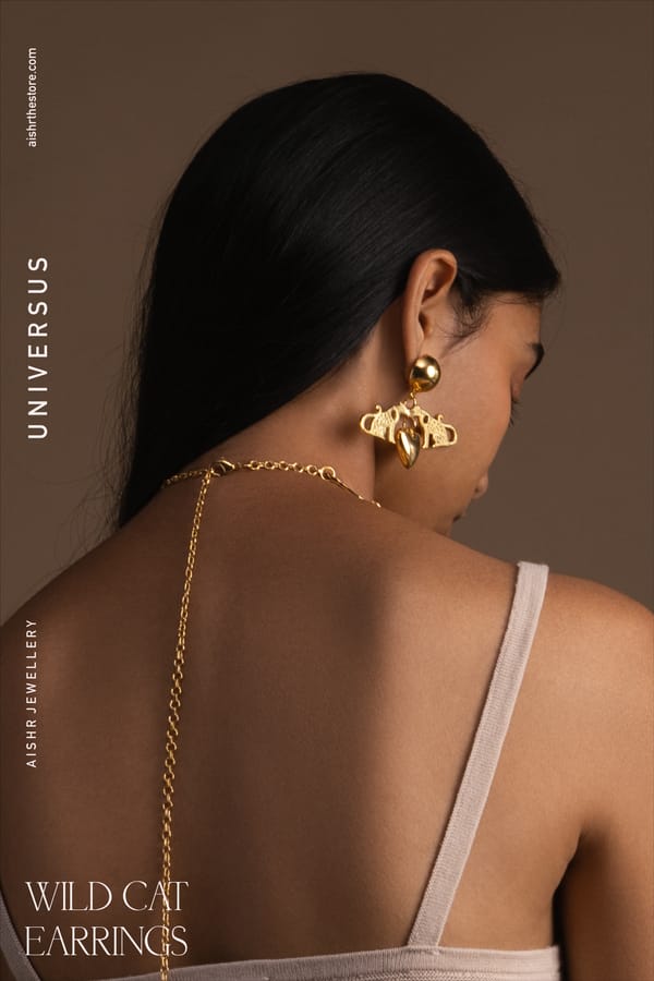 AISHR The Store — Wild Cat Earrings