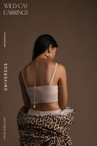 Wild Cat Earrings view 4