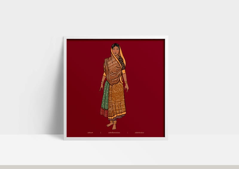 Woman of Old India 4