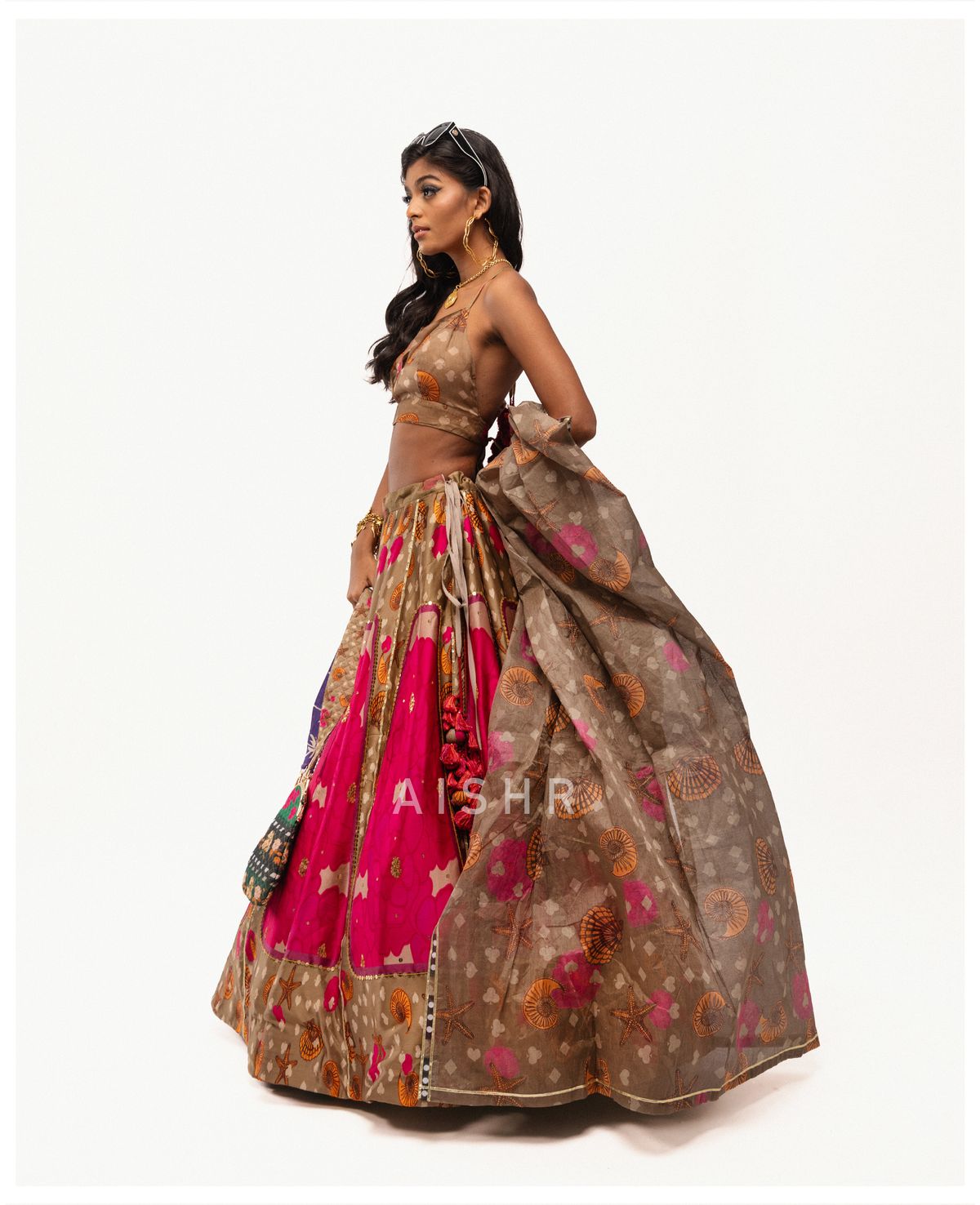 Sea and Shells Lehenga - image 1