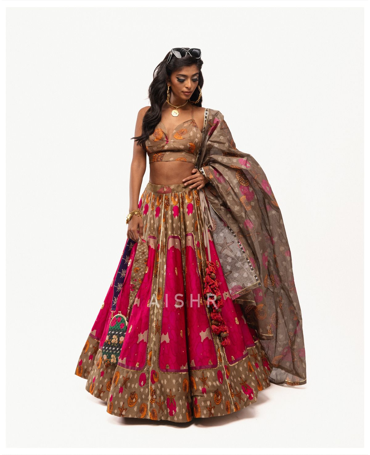 Sea and Shells Lehenga - image 3
