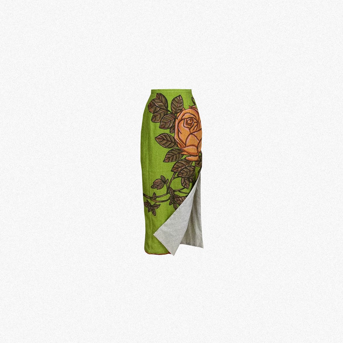 Maddy One Side Slit Long Skirt - image 1
