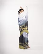 Mountain Land Saree view 1