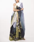 Mountain Land Saree view 2