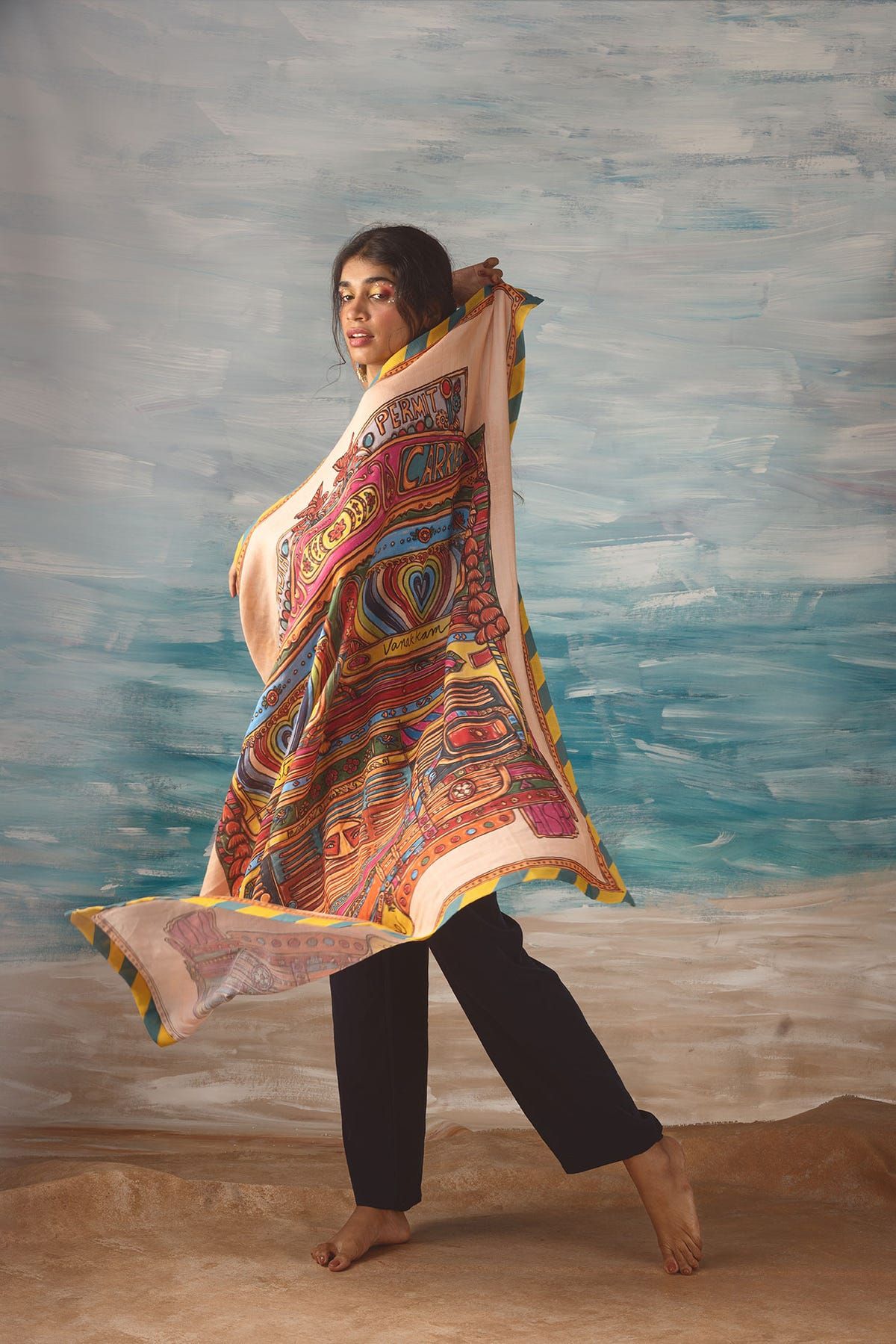 Goods Carrier 48in x 48in Scarf - image 1