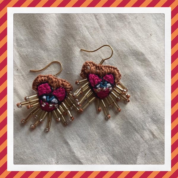AISHR The Store — Brittle Heart Earrings