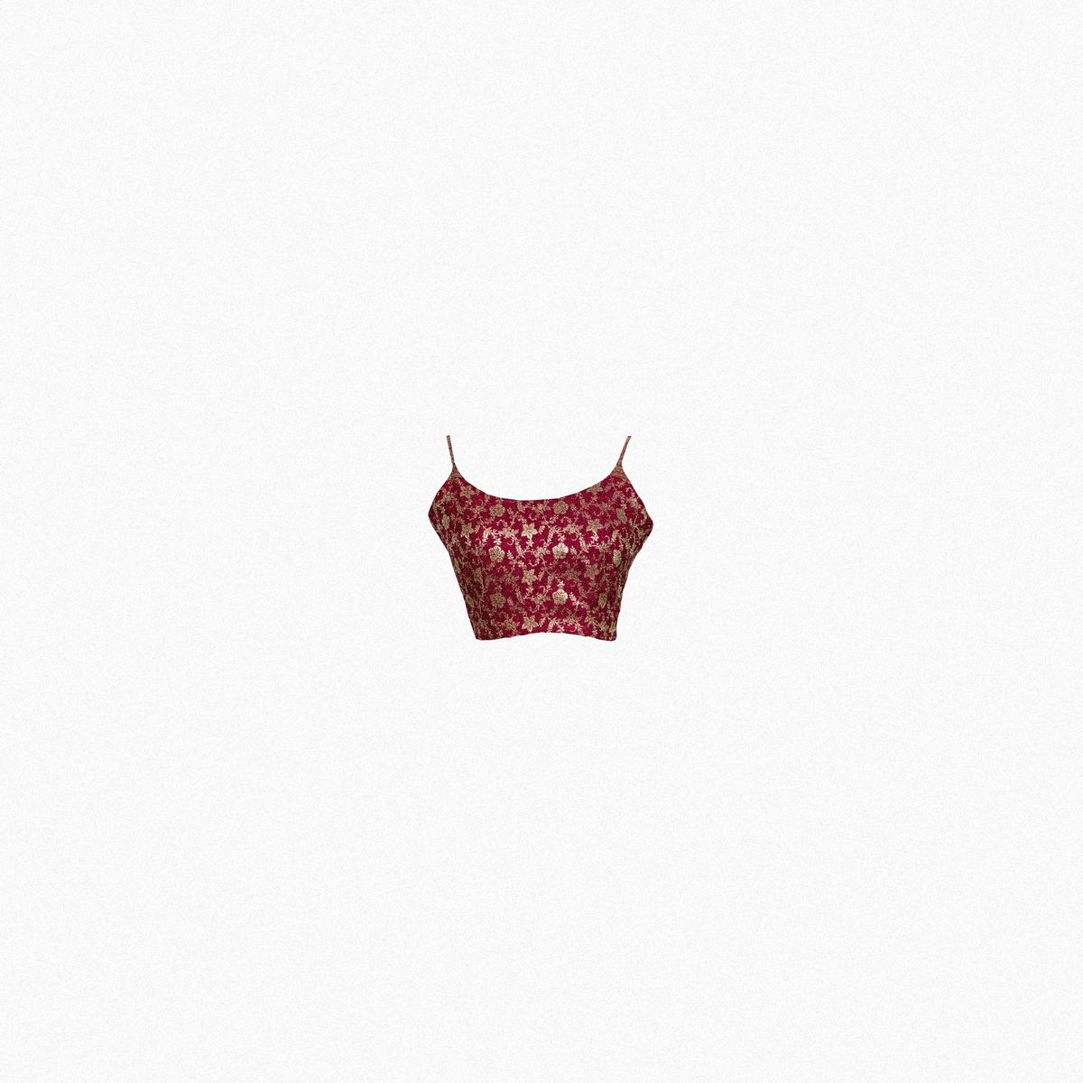 Rosa Brocade Top - image 1
