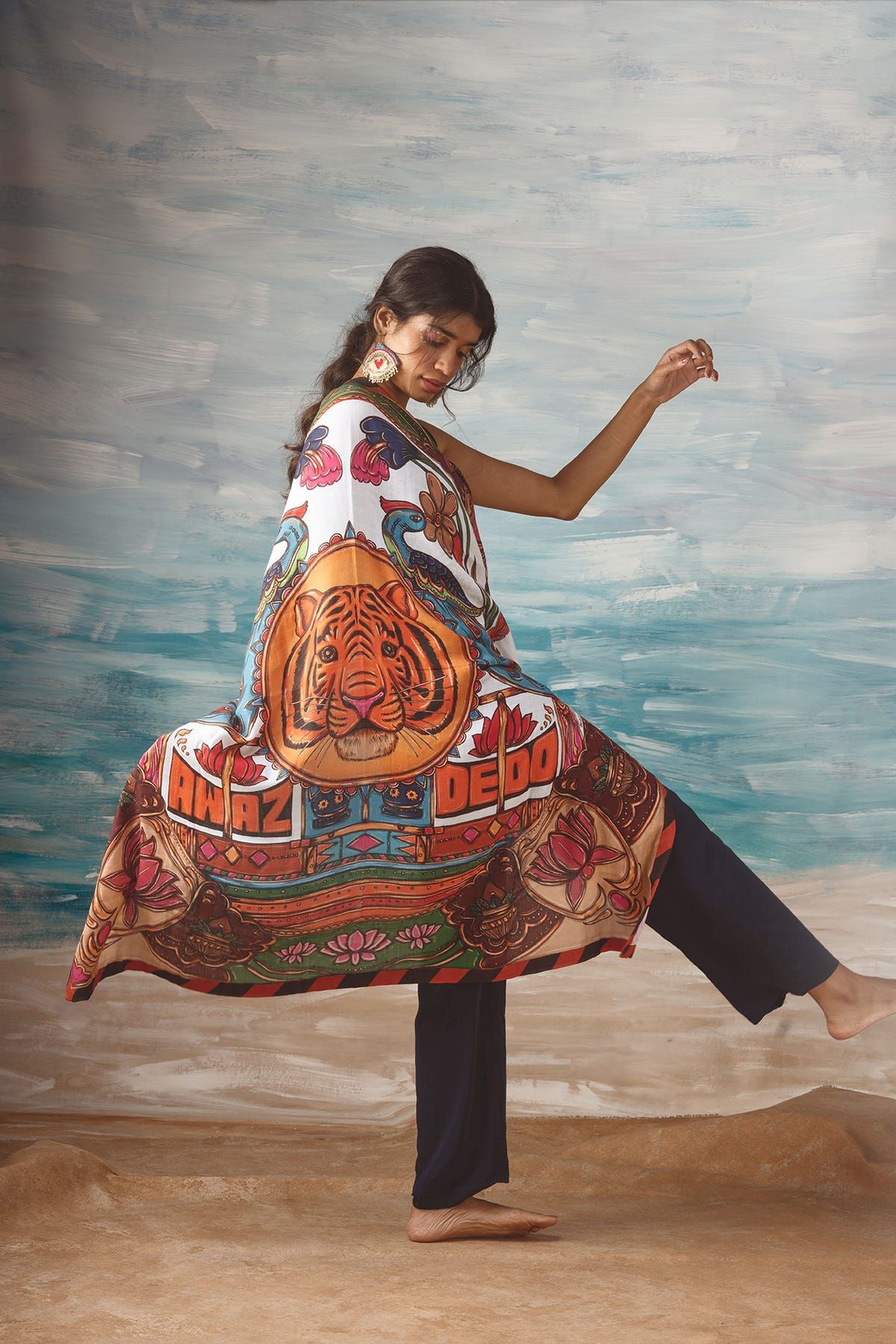 Awaz Dedo 48in x 48in Scarf - image 2