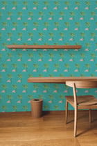 Blue Runners Wallpaper view 1