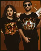 My Flaming Heart Top - Unisex view 1