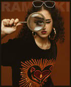 My Flaming Heart Top - Unisex view 9