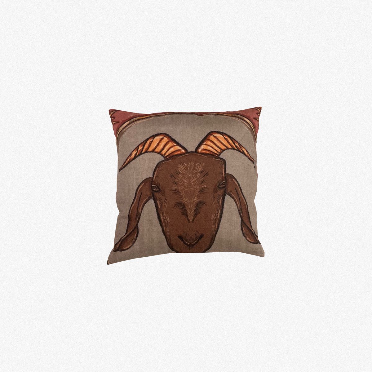 Goat Cushion Cover - image 1
