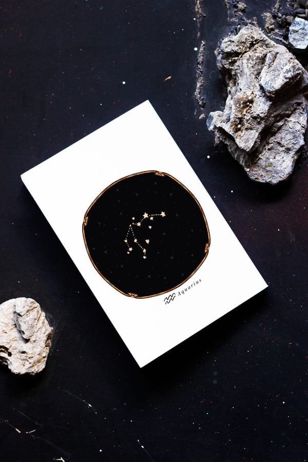 AISHR The Store — Aquarius Constellation Notebook