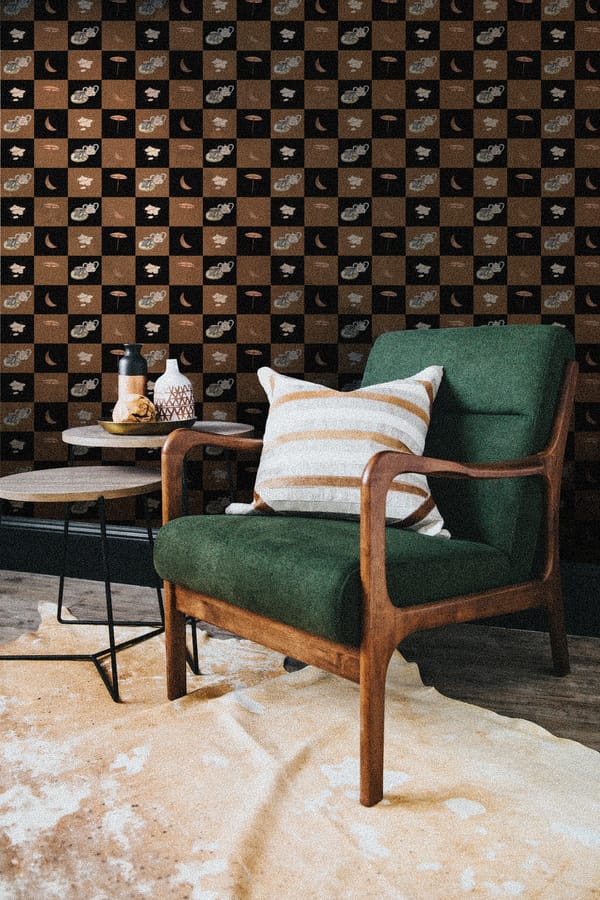 AISHR The Store — Tea for a Rainy Day Wallpaper