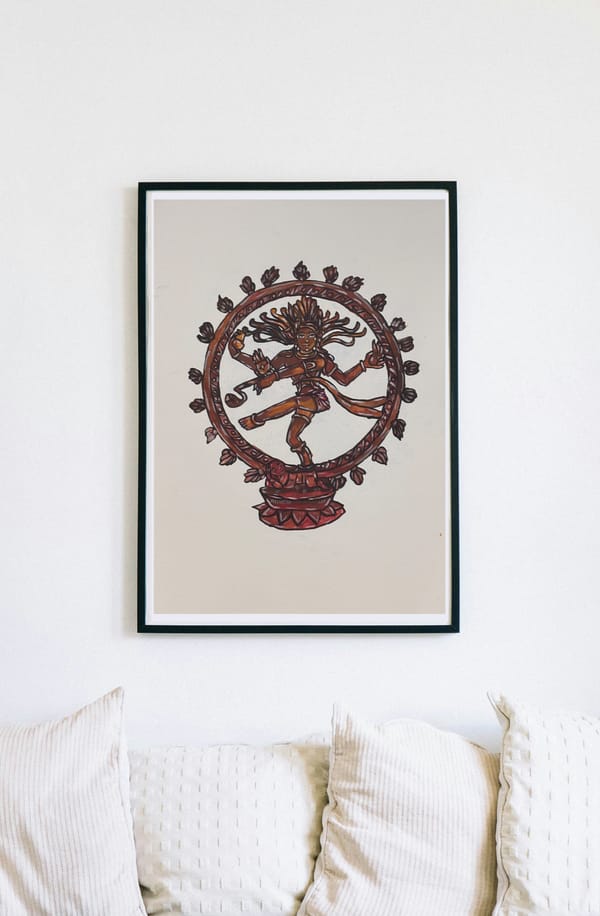 AISHR The Store — Lord Nataraja- A3 original