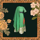 Gorgeous Green Lehenga view 2