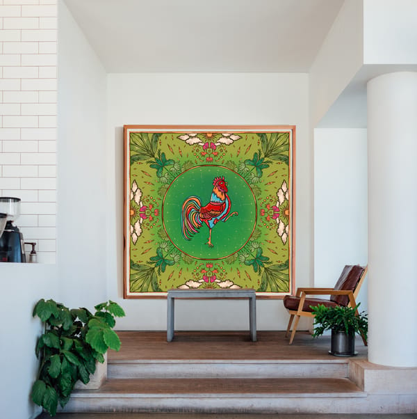 AISHR The Store — Year of the Rooster 4ft x 4ft