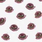 Pink Sky Eye Earrings view 3