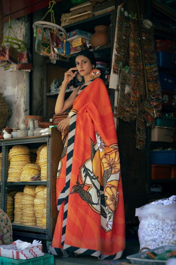 AISHR The Store — Tangy Saree
