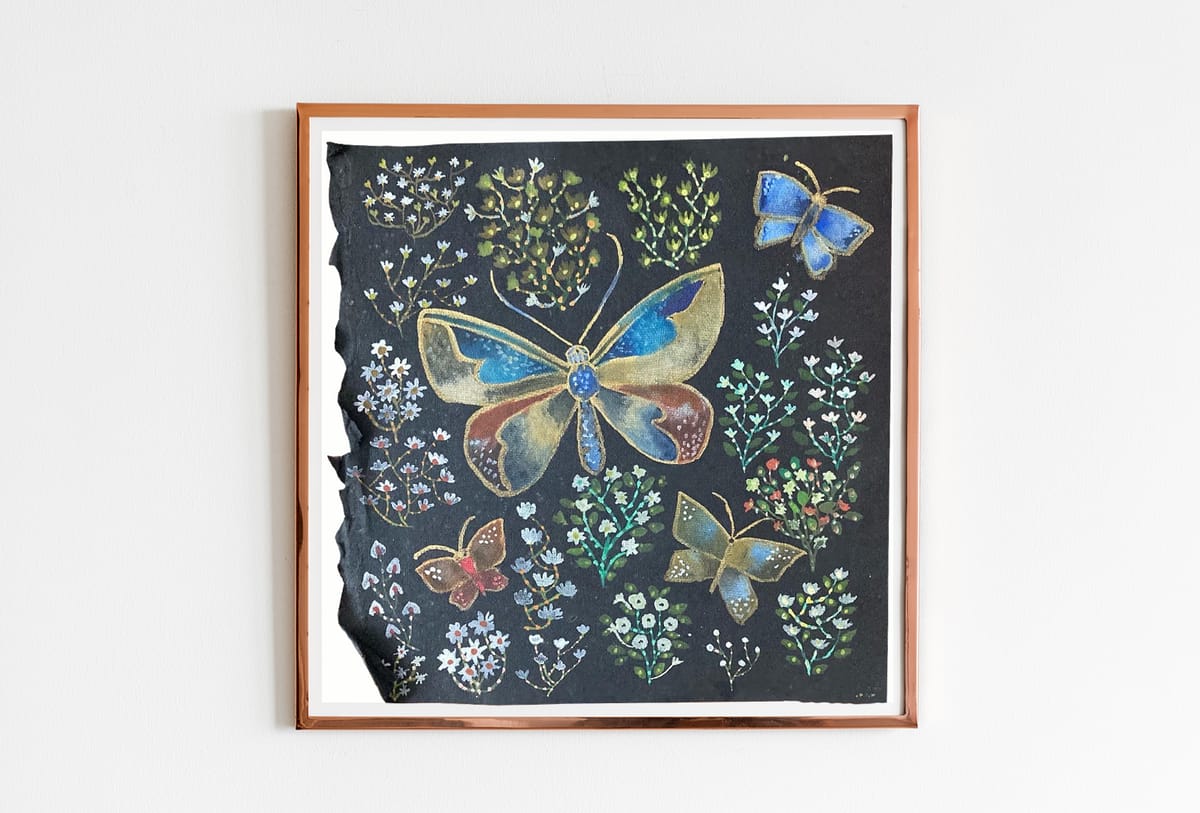 Butterfly People 1 Original Artwork - image 1