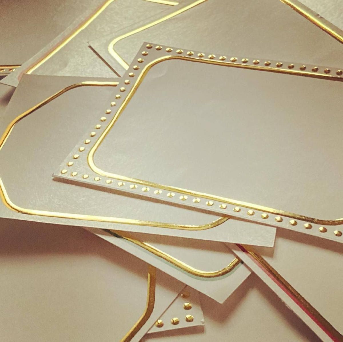 Gold Foiled Labels - image 1