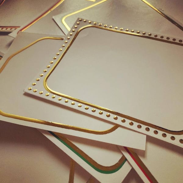 AISHR The Store — Gold Foiled Labels