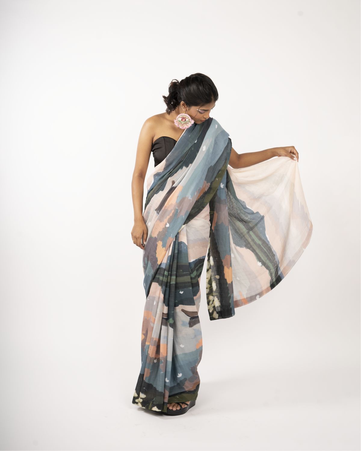 Boat Land Saree - image 2