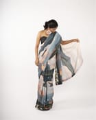 Boat Land Saree view 2