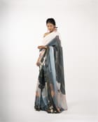 Boat Land Saree view 3
