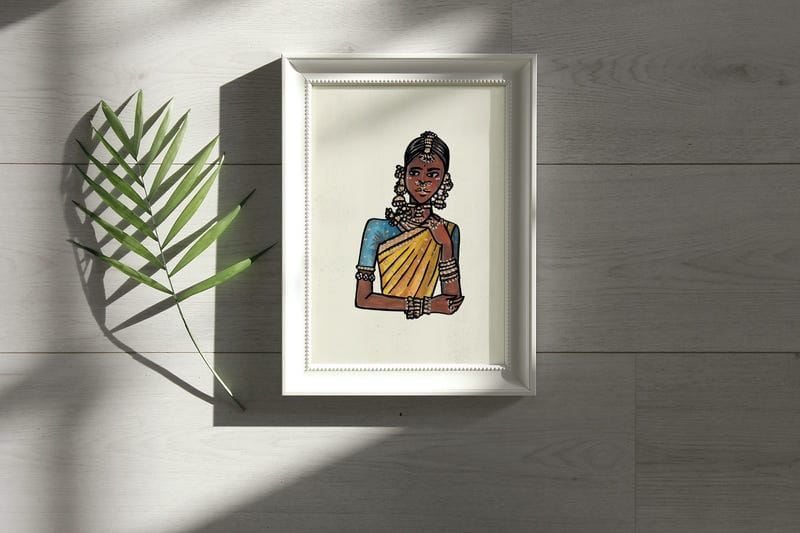India in Saree 4