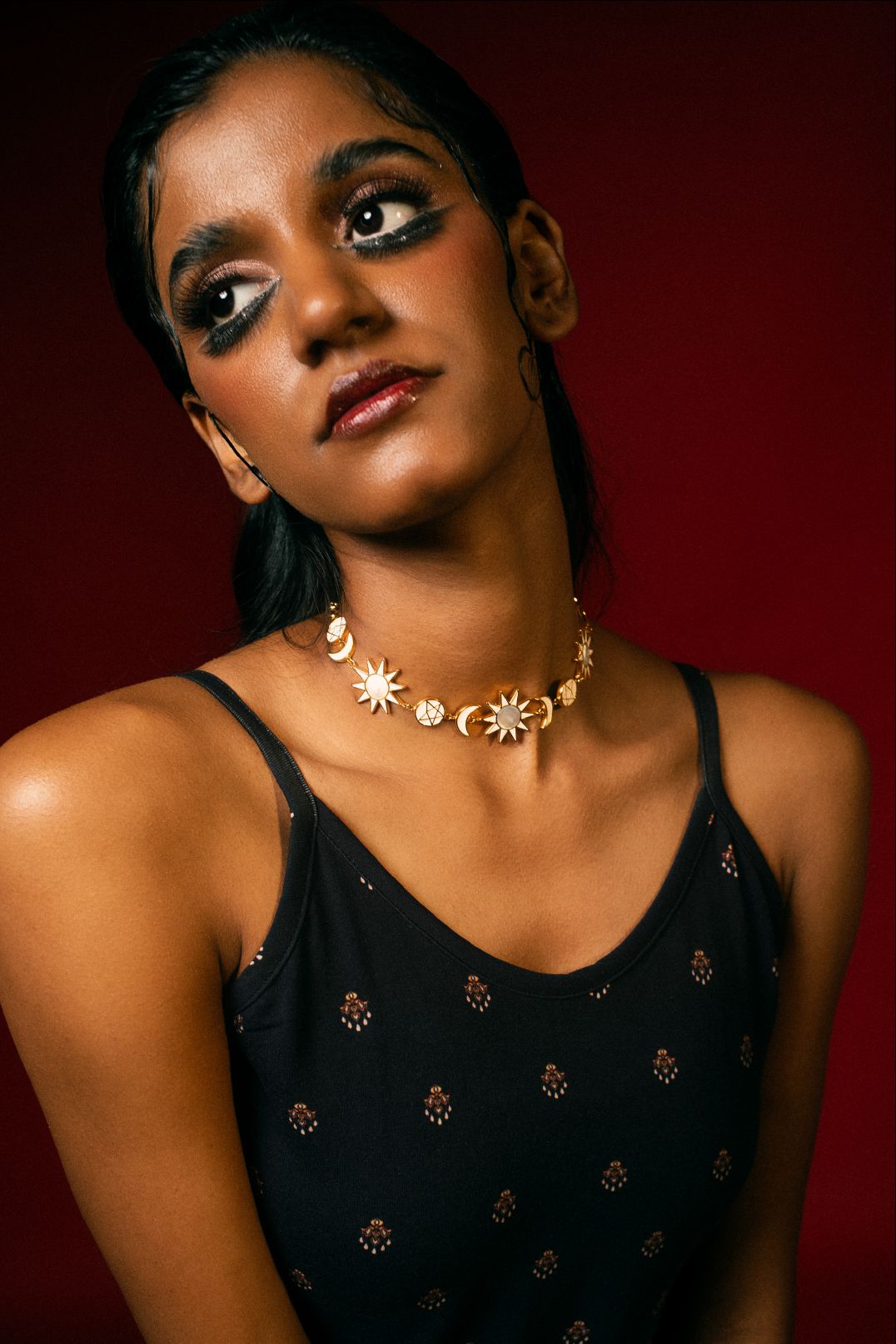 Sun Moon Money Neckpiece - image 8