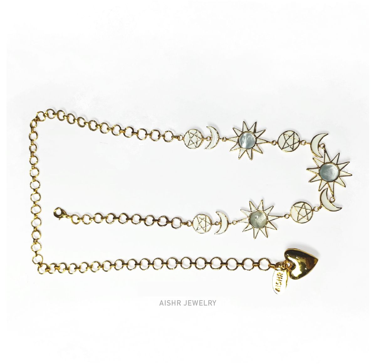 Sun Moon Money Neckpiece - image 9
