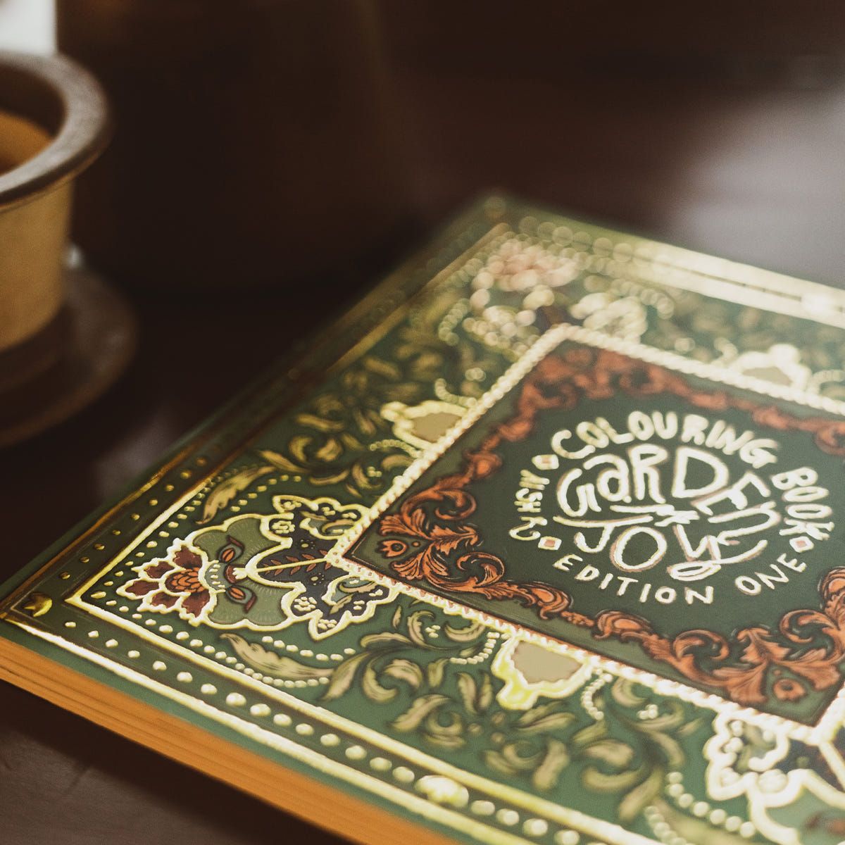 Colouring Book for Adults : Garden of Joy - image 1