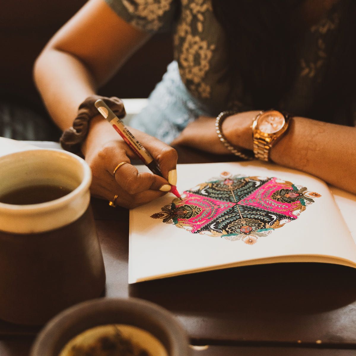 Colouring Book for Adults : Garden of Joy - image 12