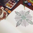 Colouring Book for Adults : Garden of Joy view 7