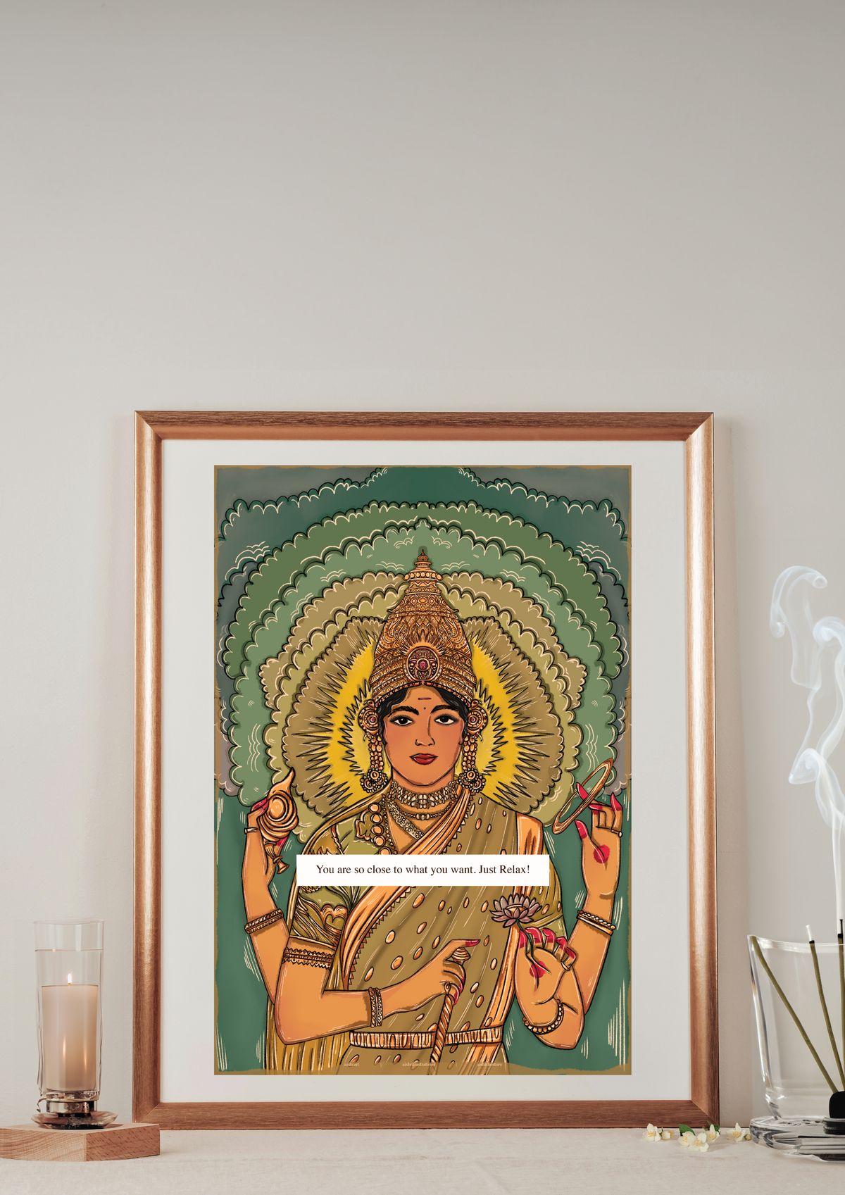 Devi : Msg: You are so close to what you want. Just Relax! - image 1