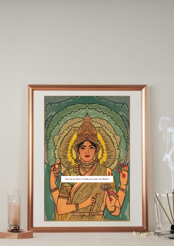 AISHR The Store — Devi : Msg: You are so close to what you want. Just Relax!