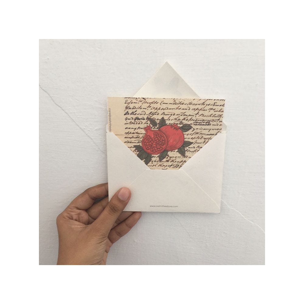 Vintage Letter Inserts - Pack of six - image 3