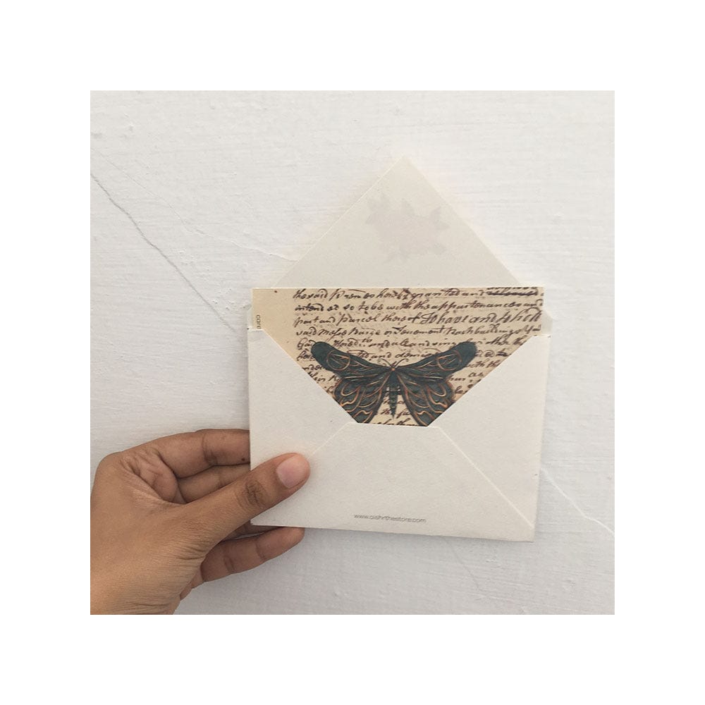 Vintage Letter Inserts - Pack of six - image 4