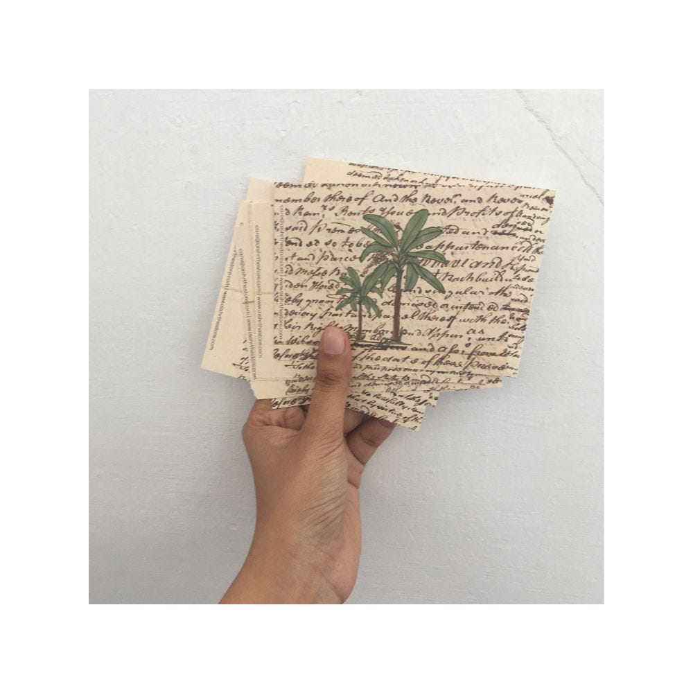 Vintage Letter Inserts - Pack of six - image 6