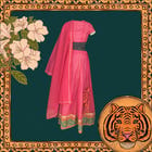 Charming Red Lehenga view 1