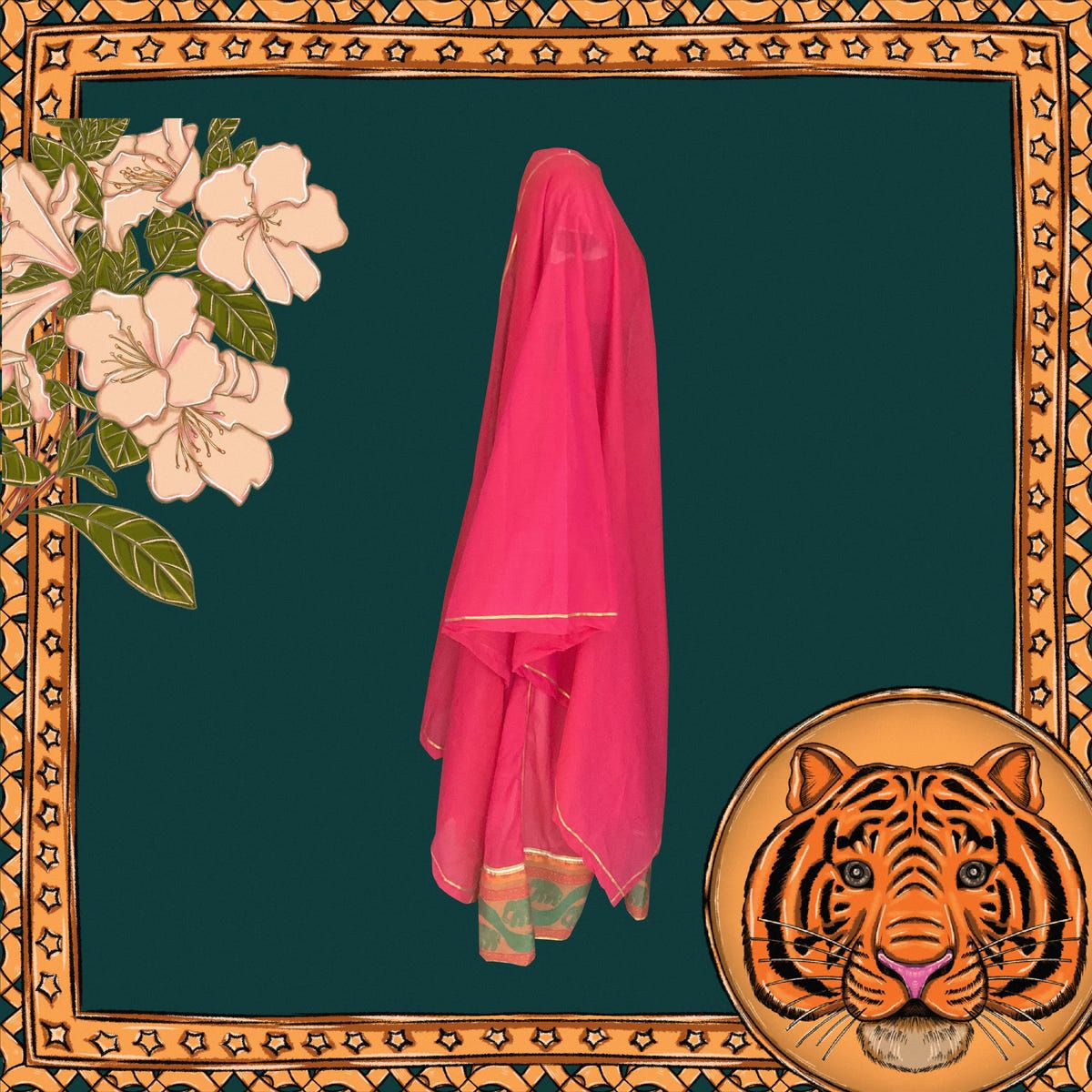 Charming Red Lehenga - image 3